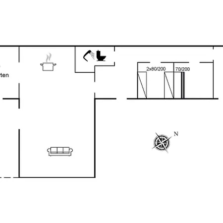בית נופש Bendet - 50m To The Inlet By Interhome